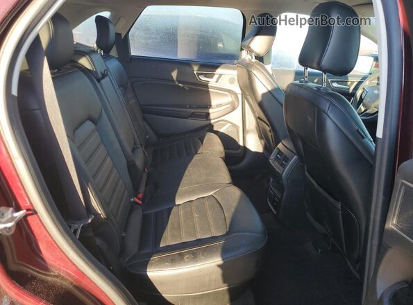 2FMPK4J96LBB55552 2020 FORD EDGE Burgundy Vista interior trasera