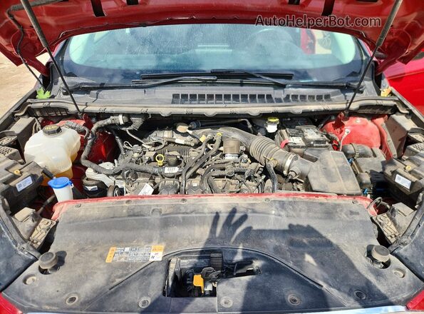 2FMPK4J96MBA06432 2021 FORD EDGE Red Вид задньої частини салону