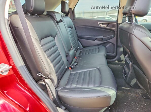 2FMPK4J96MBA06432 2021 FORD EDGE Red Вид задніх сидінь
