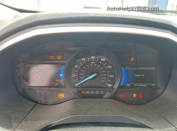 2FMPK4J96MBA60233 2021 FORD EDGE Gray ხელსაწყოთა პანელის ხედი