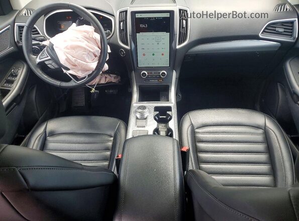 2FMPK4J96MBA60233 2021 FORD EDGE Gray წინა პანელის ხედი