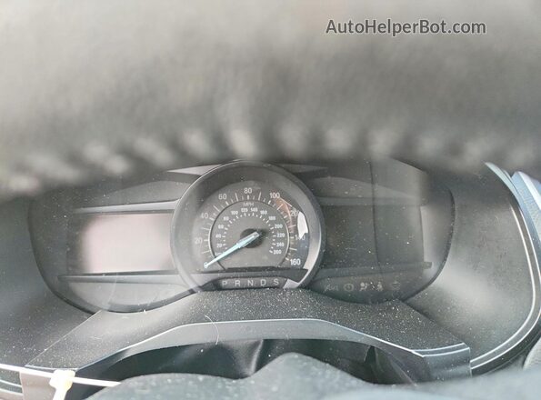 2FMPK4J96NBA41165 2022 FORD EDGE Gray Вид щитка приладів