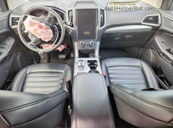 2FMPK4J96NBA41165 2022 FORD EDGE Gray Вид панелі приладів