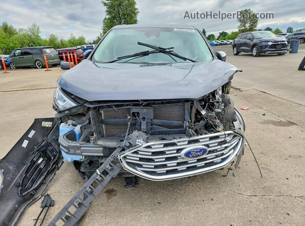 2FMPK4J96NBA41165 2022 FORD EDGE Gray Вид спереду