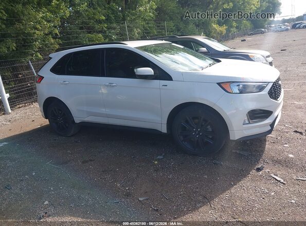 2FMPK4J96NBA66535 2022 FORD EDGE White Вид задньої частини салону