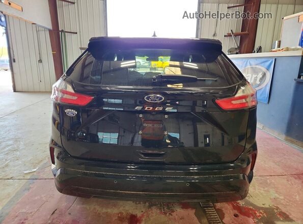 2FMPK4J96NBA71668 2022 FORD EDGE Black უკანა ხედი