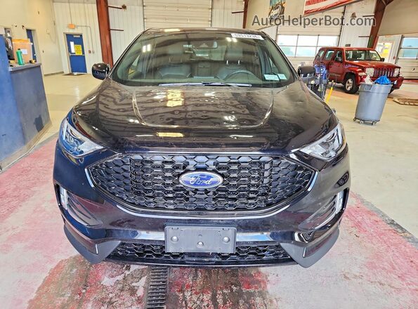 2FMPK4J96NBA71668 2022 FORD EDGE Black წინა ხედი