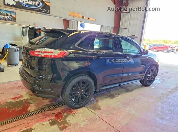 2FMPK4J96NBA71668 2022 FORD EDGE Black უკანა მარჯვენა