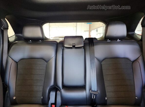 2FMPK4J96NBA71668 2022 FORD EDGE Black უკანა სავარძლების ხედი