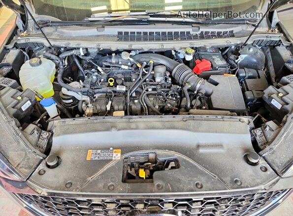 2FMPK4J96NBA71668 2022 FORD EDGE Black ძრავის განყოფილების ხედი