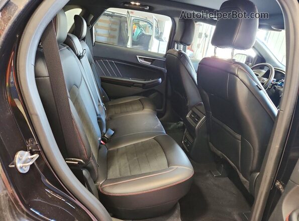 2FMPK4J96NBA71668 2022 FORD EDGE Black უკანა სალონის ხედი