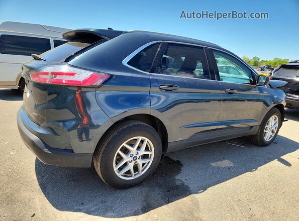 2FMPK4J96NBA89992 2022 FORD EDGE Blue Rear right