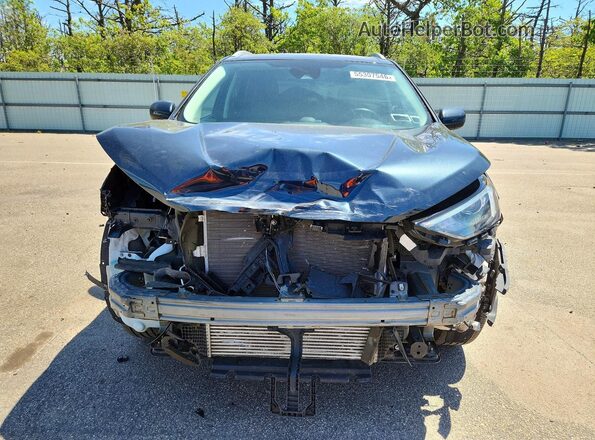 2FMPK4J96NBA89992 2022 FORD EDGE Blue Front view