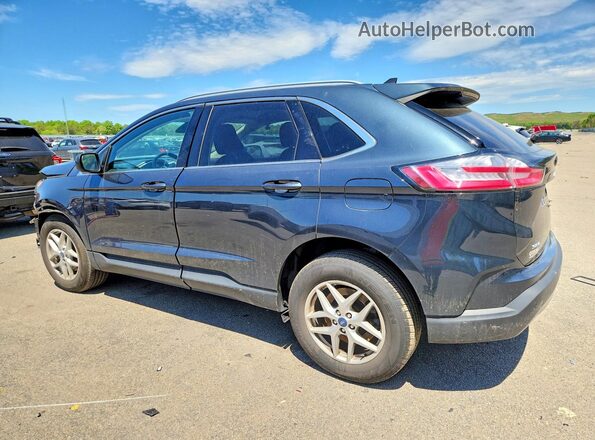 2FMPK4J96NBA89992 2022 FORD EDGE Blue Rear left