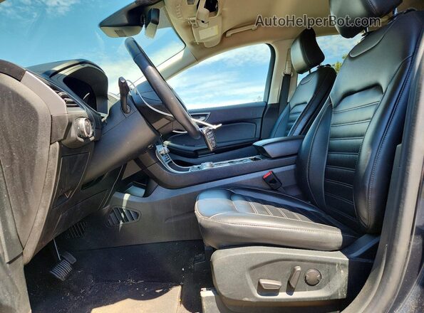 2FMPK4J96NBA89992 2022 FORD EDGE Blue Front interior view