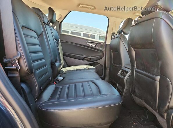 2FMPK4J96NBA89992 2022 FORD EDGE Blue Rear interior view