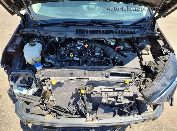 2FMPK4J96NBA89992 2022 FORD EDGE Blue Engine compartment view