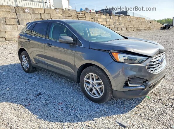 2FMPK4J96NBB13398 2022 FORD EDGE Gray წინა მარჯვენა