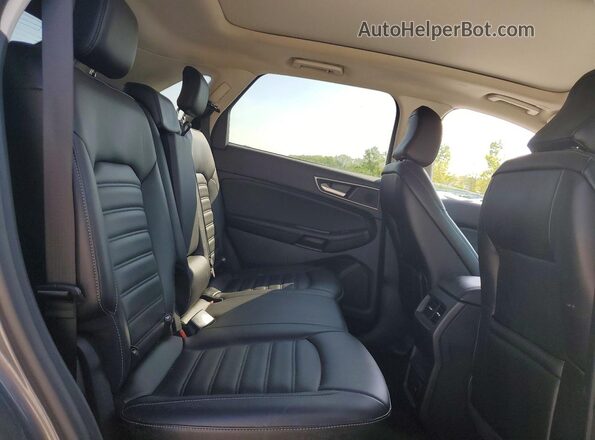 2FMPK4J96NBB13398 2022 FORD EDGE Gray უკანა სალონის ხედი