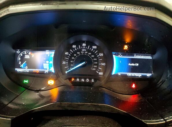 2FMPK4J96PBA17953 2023 FORD EDGE Gray Widok zestawu wskaźników