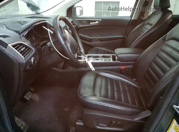 2FMPK4J96PBA17953 2023 FORD EDGE Gray Widok wnętrza z przodu