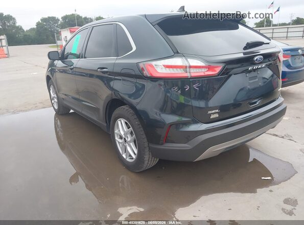 2FMPK4J96RBA15428 2024 FORD EDGE Blue Հետևի ձախ