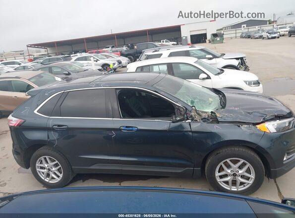 2FMPK4J96RBA15428 2024 FORD EDGE Blue Սալոնի 360 աստիճան տեսք
