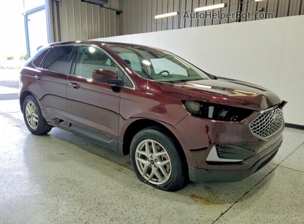 2FMPK4J96RBA79209 2024 FORD EDGE Burgundy Delantero derecho