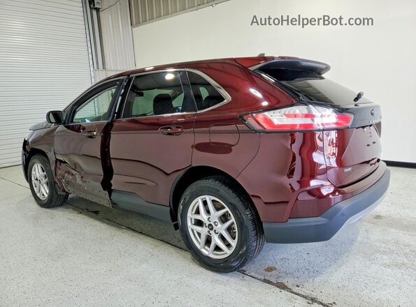 2FMPK4J96RBA79209 2024 FORD EDGE Burgundy Trasero izquierdo