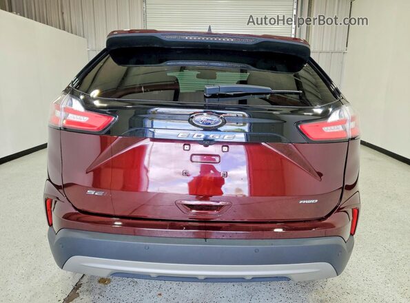 2FMPK4J96RBA79209 2024 FORD EDGE Burgundy Vista trasera