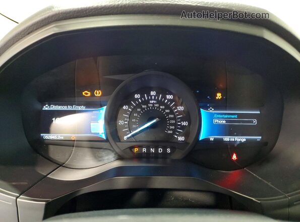 2FMPK4J96RBA79209 2024 FORD EDGE Burgundy Vista del cuadro de instrumentos