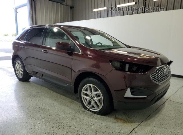 2FMPK4J96RBA79209 2024 FORD EDGE Burgundy 