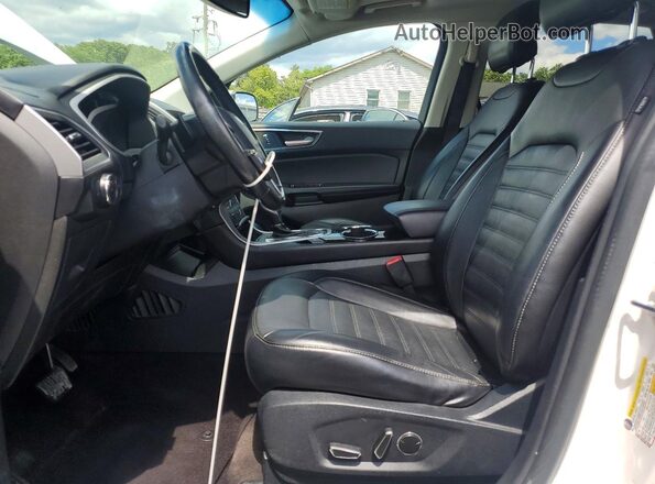 2FMPK4J97GBB09282 2016 FORD EDGE Белый Вид салона спереди