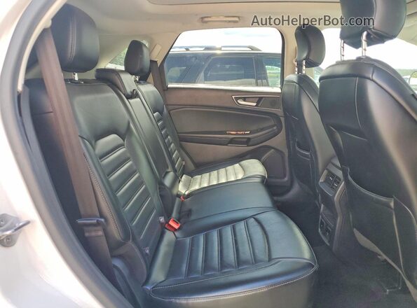 2FMPK4J97GBB09282 2016 FORD EDGE Белый Вид задней части салона