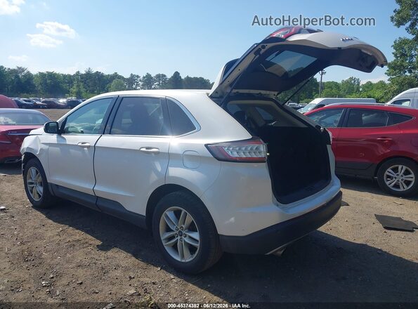 2FMPK4J97GBC53303 2016 FORD EDGE White Հետևի ձախ