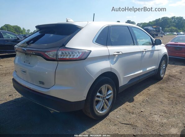 2FMPK4J97GBC53303 2016 FORD EDGE White Հետևի աջ