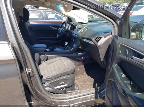 2FMPK4J97HBC01106 2017 FORD EDGE Gray Vista interior delantera
