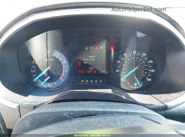 2FMPK4J97HBC01106 2017 FORD EDGE Gray Vista de los asientos traseros