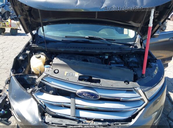 2FMPK4J97HBC01106 2017 FORD EDGE Gray Vista trasera