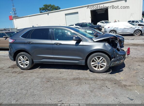 2FMPK4J97HBC01106 2017 FORD EDGE Gray Vista interior trasera