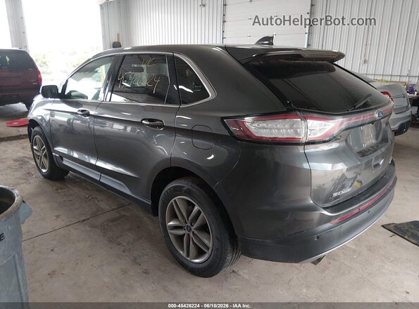 2FMPK4J97HBC31352 2017 FORD EDGE Gray Задня ліва чверть