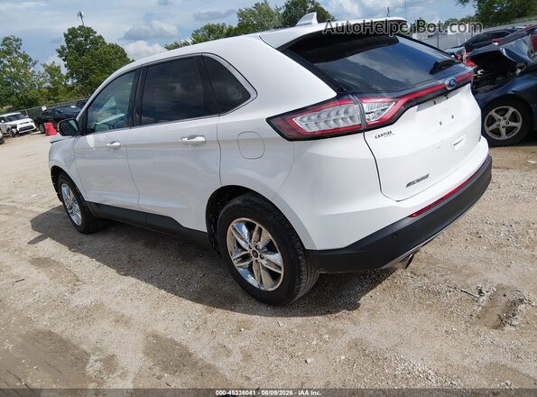 2FMPK4J97HBC53576 2017 FORD EDGE White Հետևի ձախ