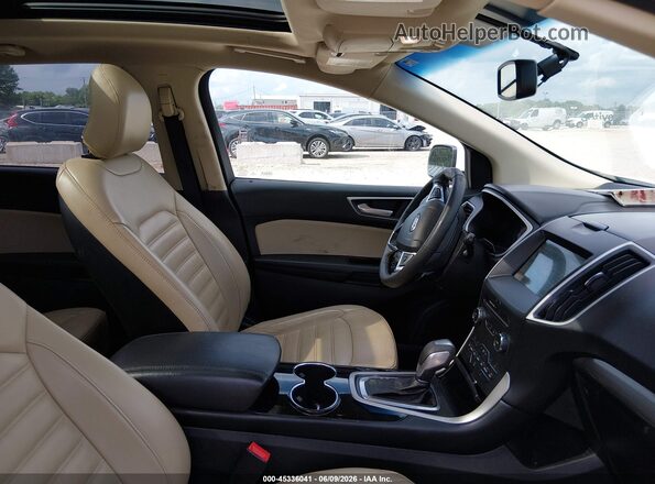 2FMPK4J97HBC53576 2017 FORD EDGE White Սալոնի դիմացի տեսք