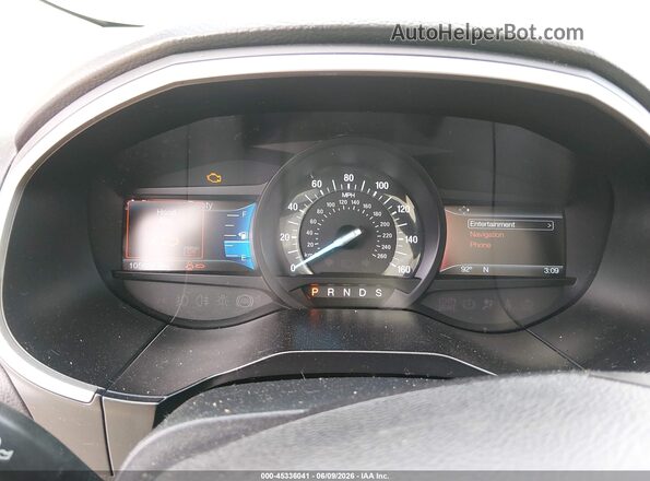 2FMPK4J97HBC53576 2017 FORD EDGE White Հետևի նստատեղերի տեսք