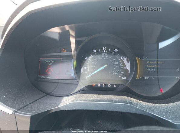 2FMPK4J97JBC09373 2018 FORD EDGE White Vista de los asientos traseros