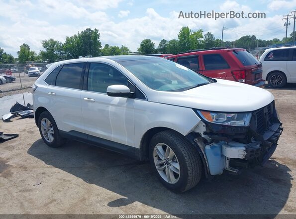 2FMPK4J97JBC09373 2018 FORD EDGE White Vista interior de 360 grados