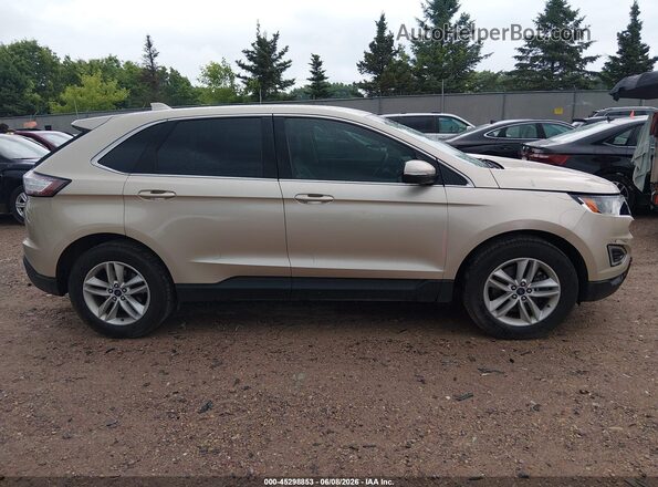 2FMPK4J97JBC22821 2018 FORD EDGE Champagne 