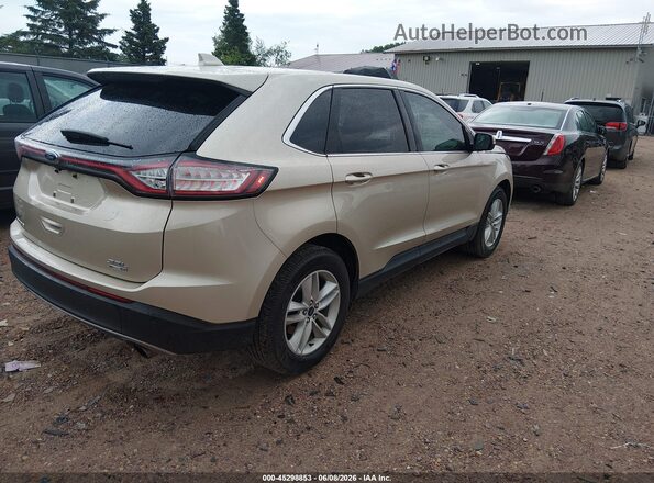 2FMPK4J97JBC22821 2018 FORD EDGE Champagne 