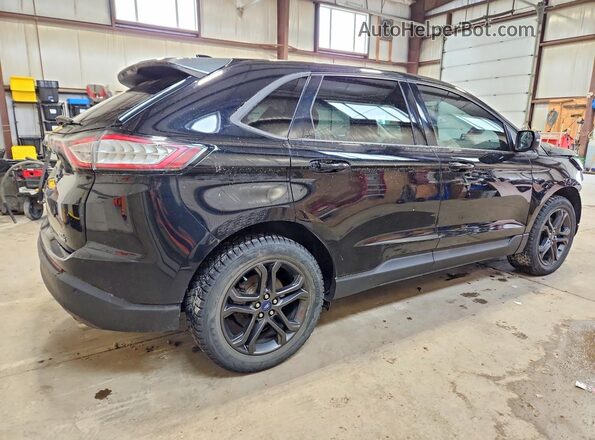 2FMPK4J97JBC23967 2018 FORD EDGE Black Tył prawy