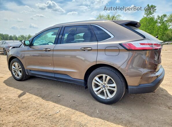 2FMPK4J97KBB17732 2019 FORD EDGE Brown Задня ліва чверть
